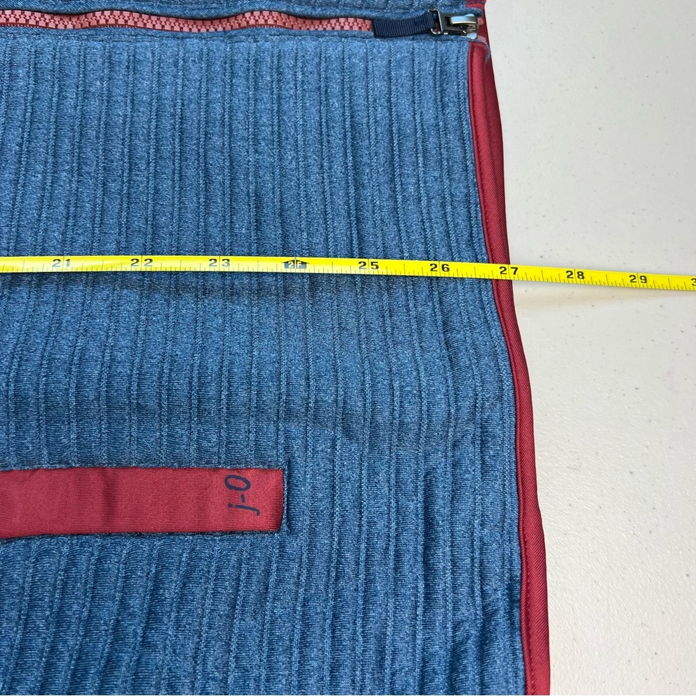 Johnnie O NWT Men's Large Blue and Red Sleeveless Jacket Vest - Picture 7 of 14